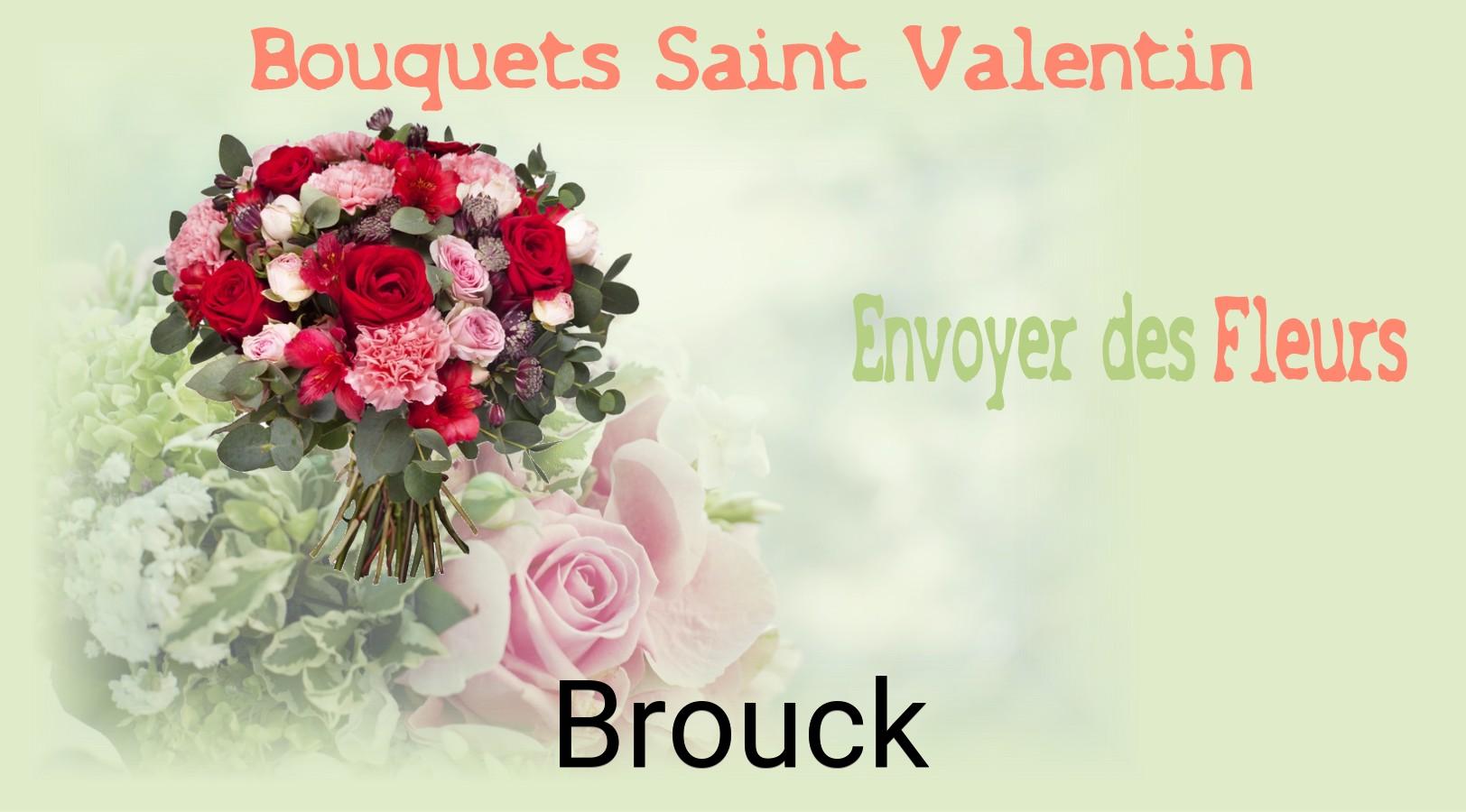 Roses de Saint-Valentin livrées à Brouck